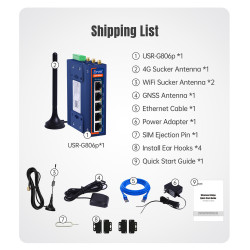 USR-G806p Router Dual SIM cellular router