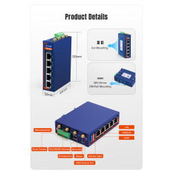USR-G806p Router Dual SIM cellular router